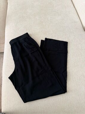 Valerie Stevens Black Wide-Leg Pants